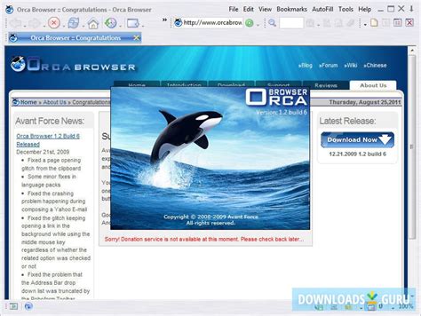 Orca Browser (Windows) software credits, cast, crew of song